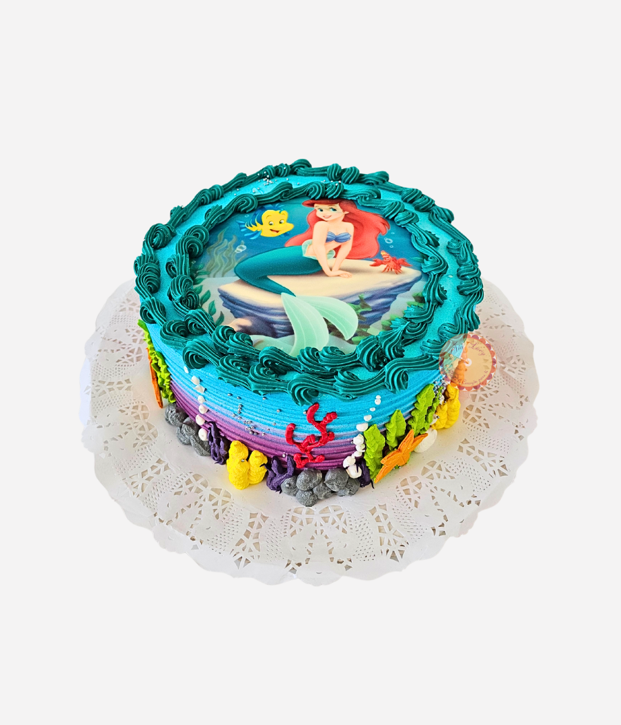 En Crema Chantilly Tortas Tortas Barbie Princesa Torta Falsa